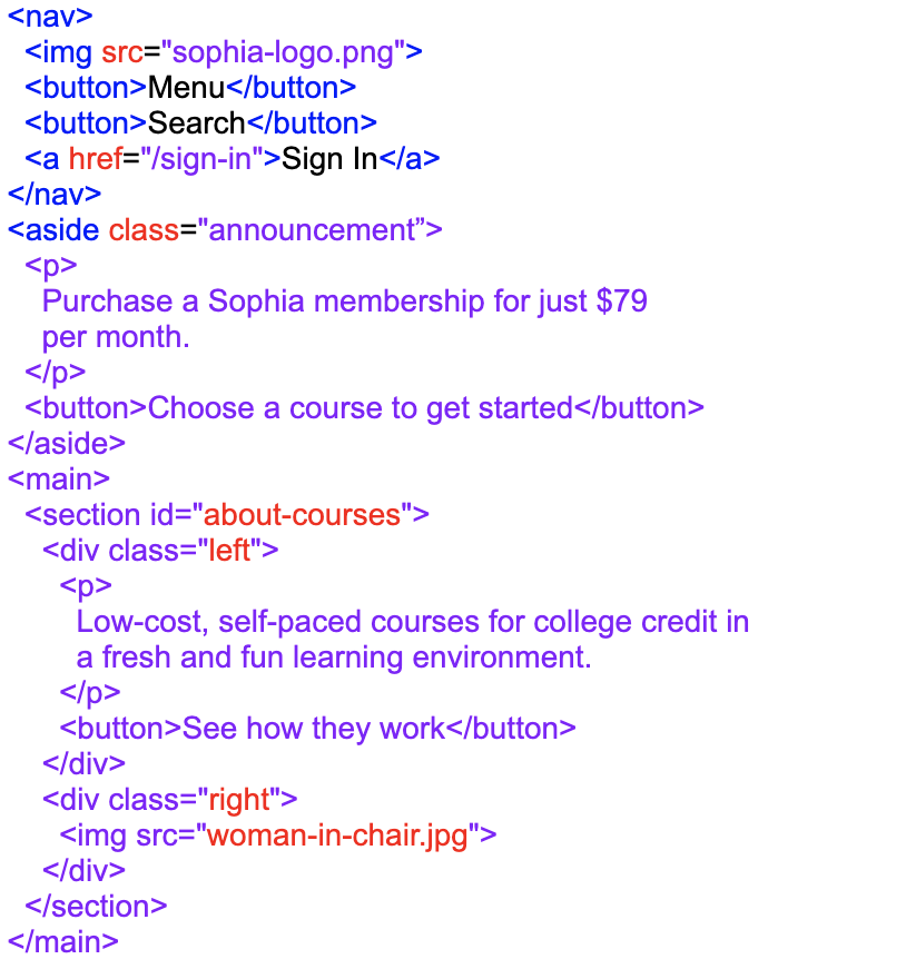 Programming for the Web Tutorial | Sophia Learning