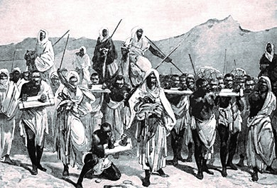 Image of a group of enslaved people