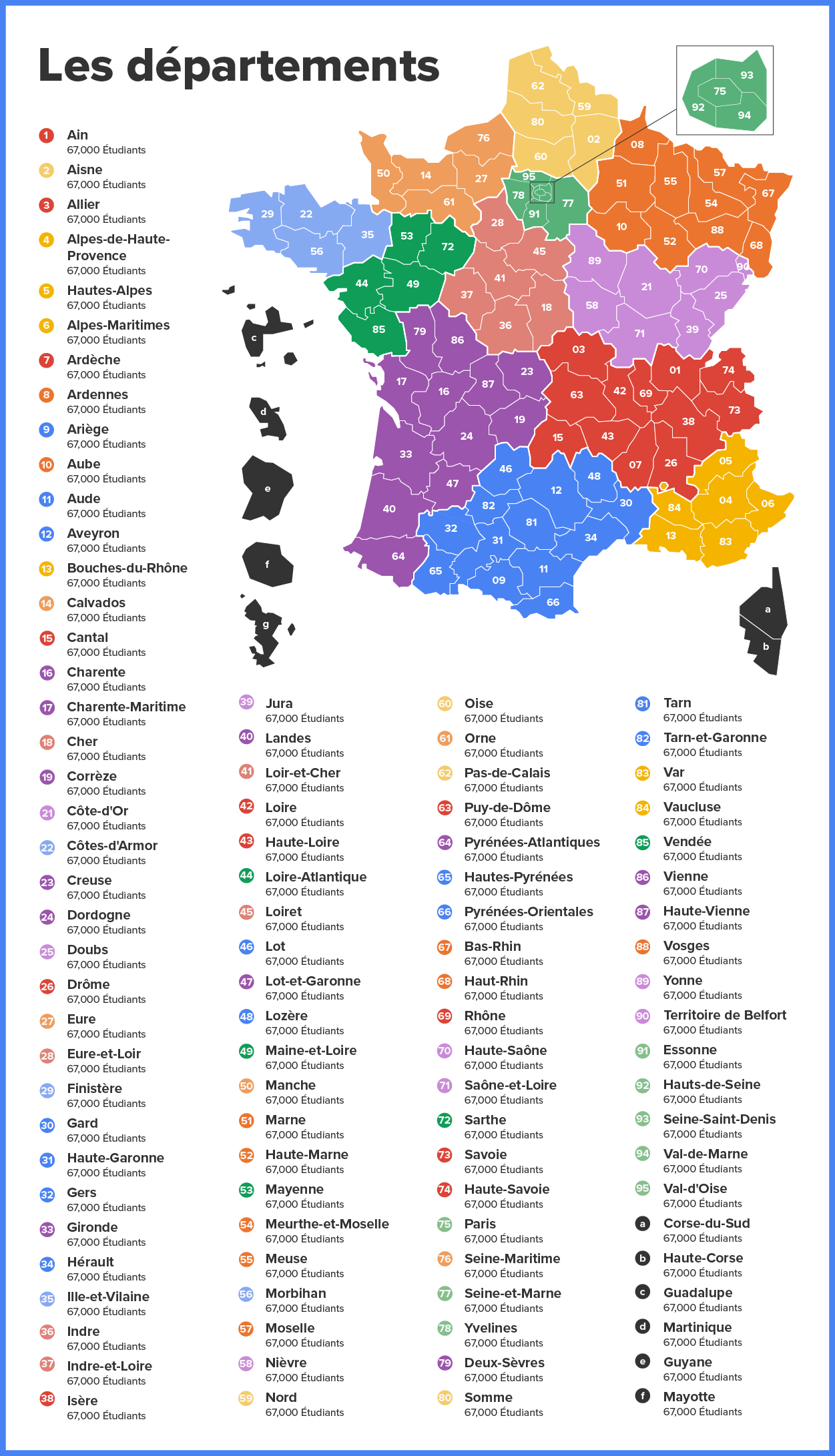  map of departments