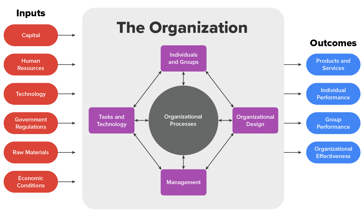 Organization Functioning Models A Model of Organizational Behavior and Management Tutorial | Sophia ...