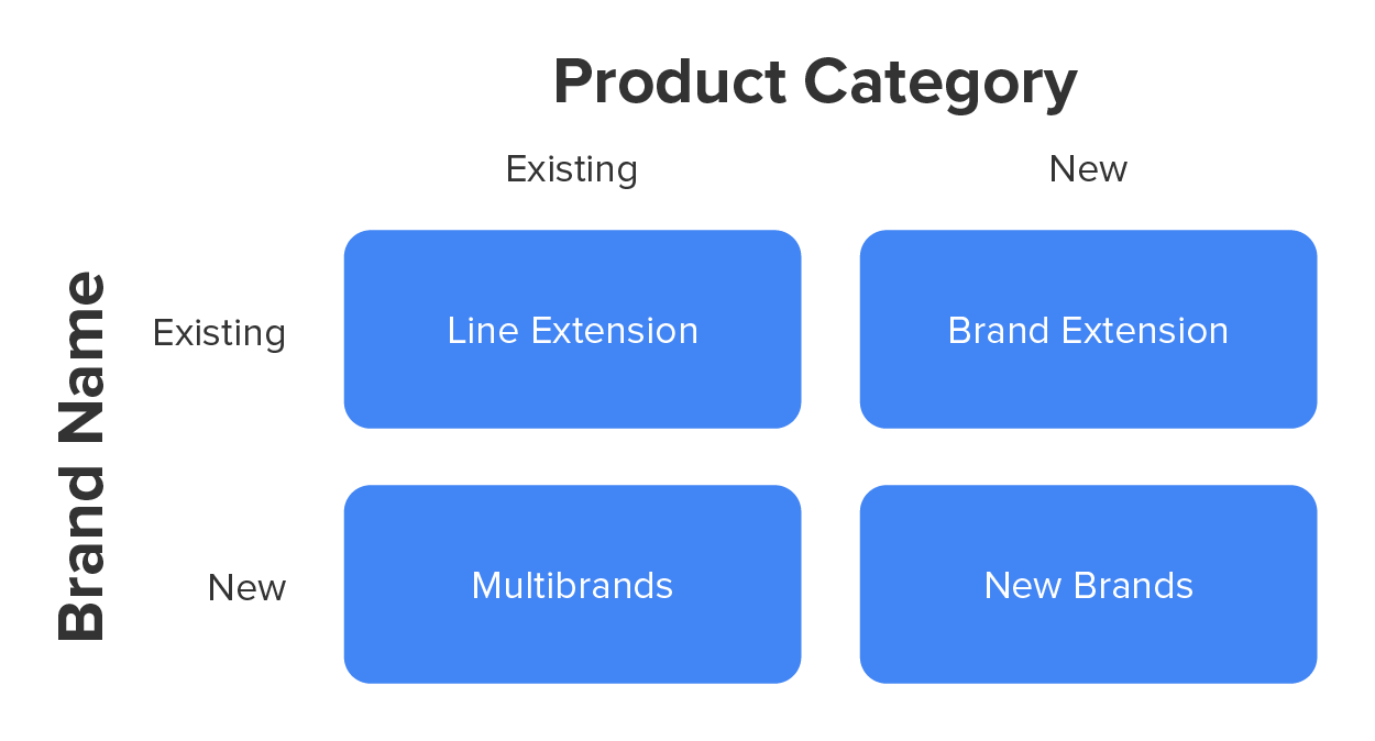 Image of the brand development matrix.