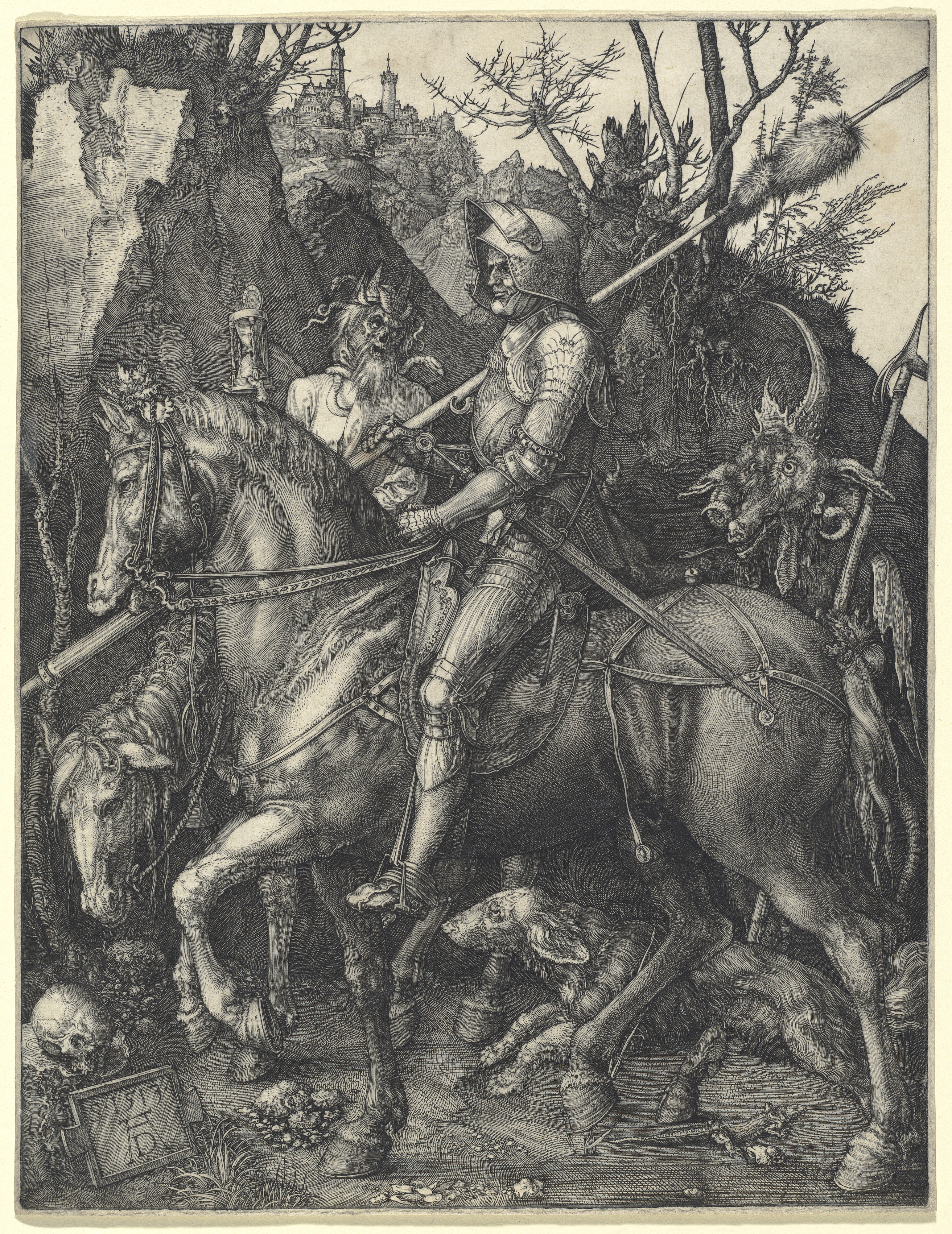 Albrecht Dürer (1471–1528) Knight, Death, and the Devil National Gallery of Art, Washington, DC 1513 Engraving