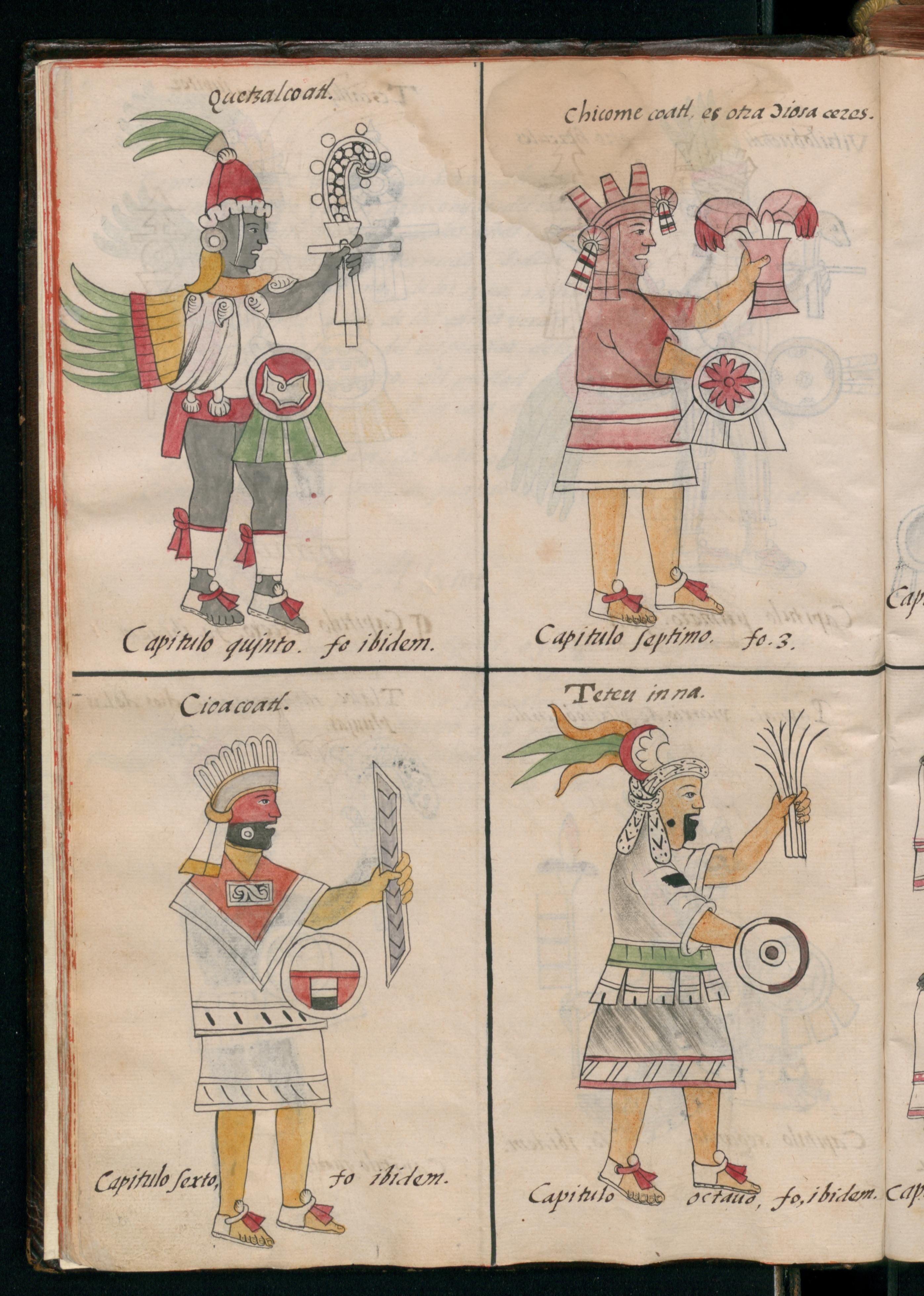 Fray Bernardino de Sahagún (1499–1590) The Florentine Codex (also known as A General History of the Things of New Spain) Biblioteca Medicea Laurenziana, Florence 1545–1590 Ink on paper