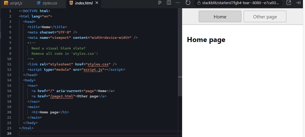 alt = screenshot of the IDE showing the editor and output panels.