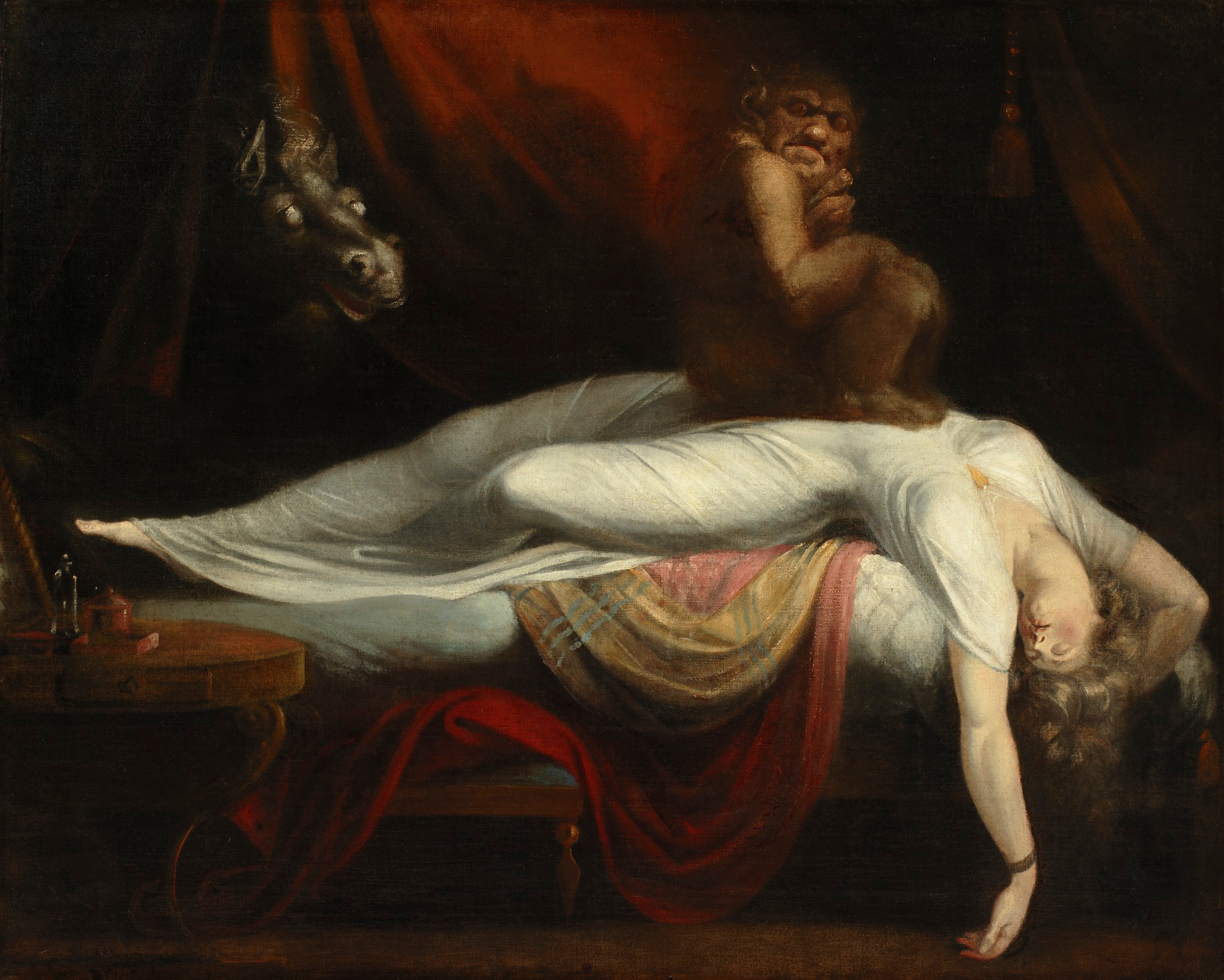 Henry Fuseli (1741–1825)The NightmareDetroit Institute of Art, Detroit1781Oil on canvas