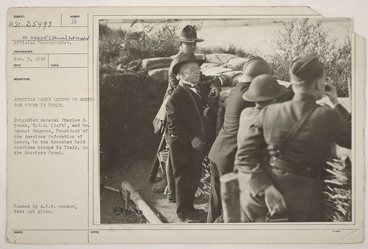 Samuel Gompers – Image from National Park Service Source: https://www.nps.gov/places/samuel-gompers-house.htm 