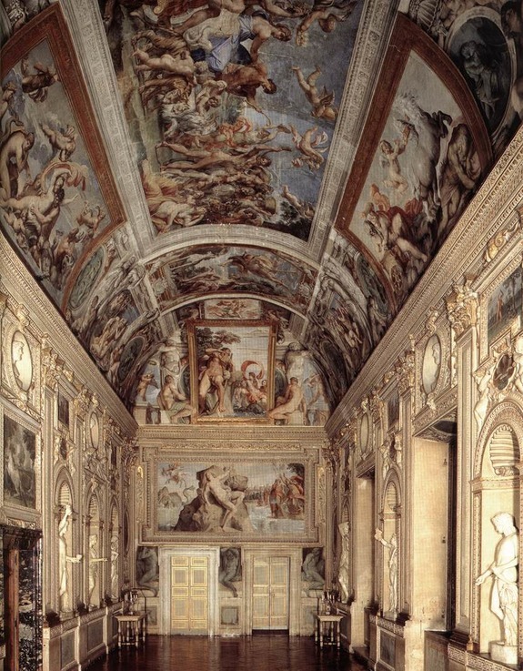 The Loves of the Gods by Annibale Carracci1597Fresco