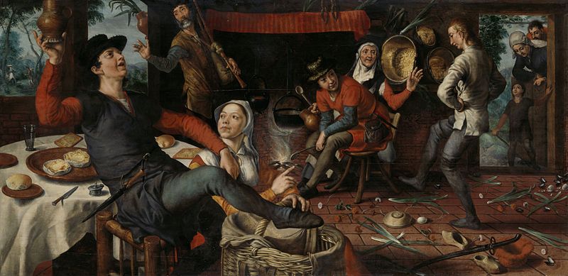 The Egg Dance by Pieter Aertsen1557Oil on panel