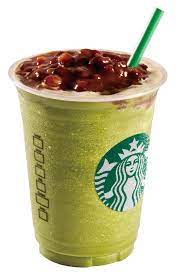  red bean green tea frappuccino
