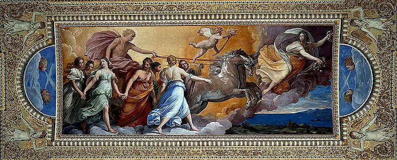 Aurora by Guido Reni1614Fresco