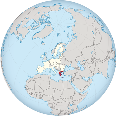 map of greece