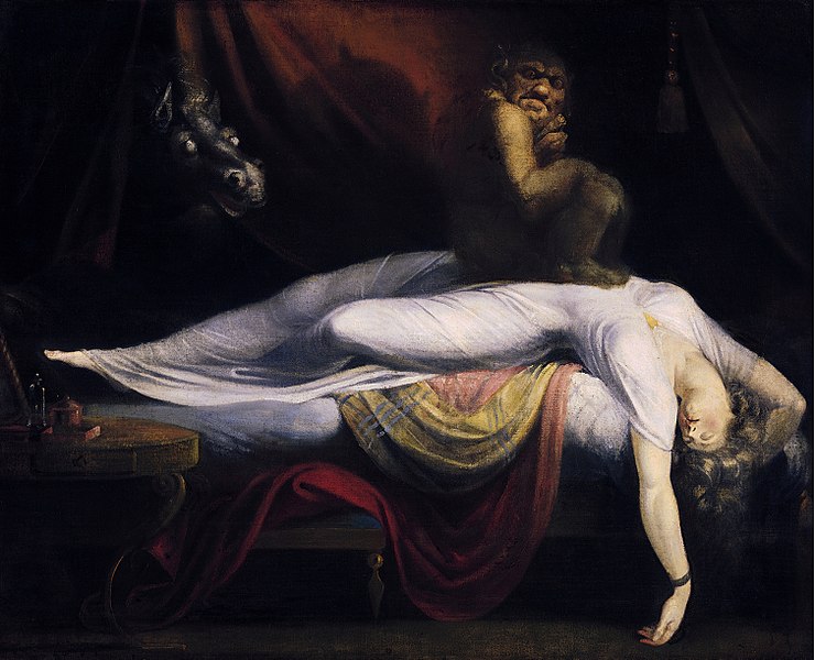 The Nightmare by Henry Fuseli1781Oil on canvas