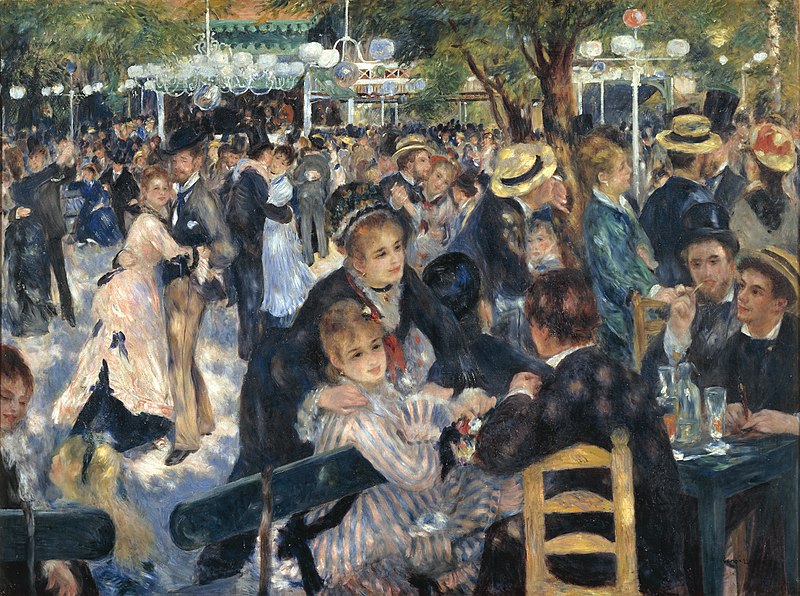 Le Moulin de la Galette by Pierre-Auguste Renoir1876Oil on canvas Le Moulin de la Galette by Pierre-Auguste Renoir1876Oil on canvas