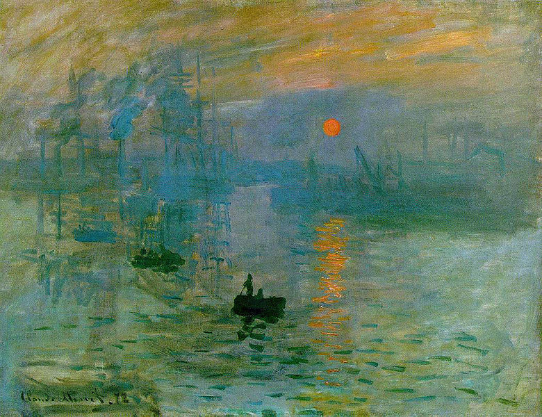 Impression Sunrise by Claude Monet1872Oil on canvas Impression Sunrise by Claude Monet1872Oil on canvas