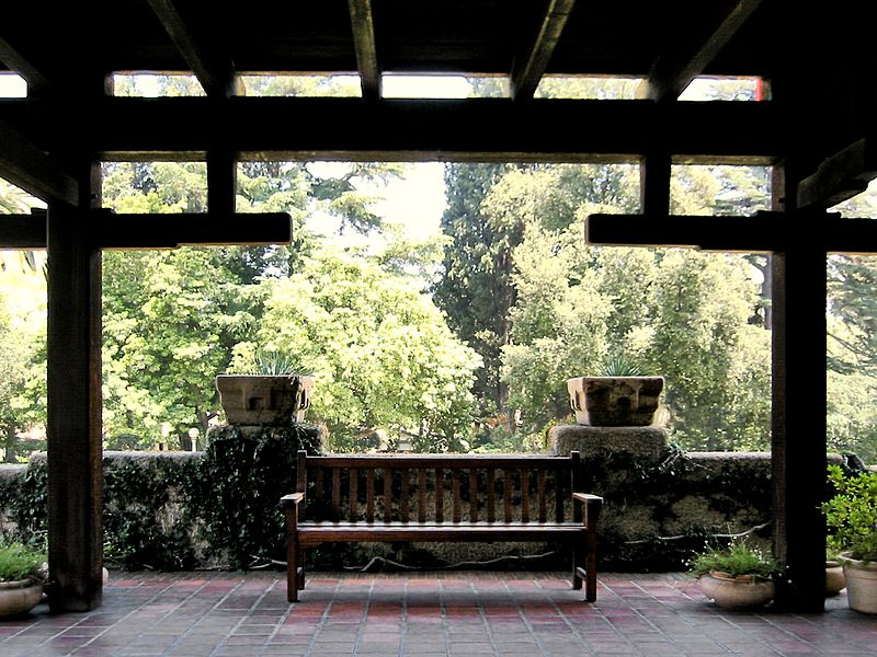 Porch at Gamble House Porch at Gamble House