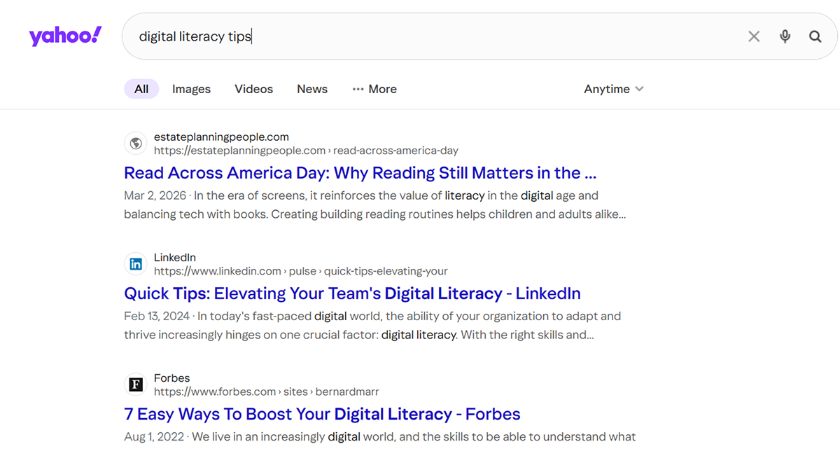 Why Search Results Differ and How to Cross-Check Information Tutorial ...