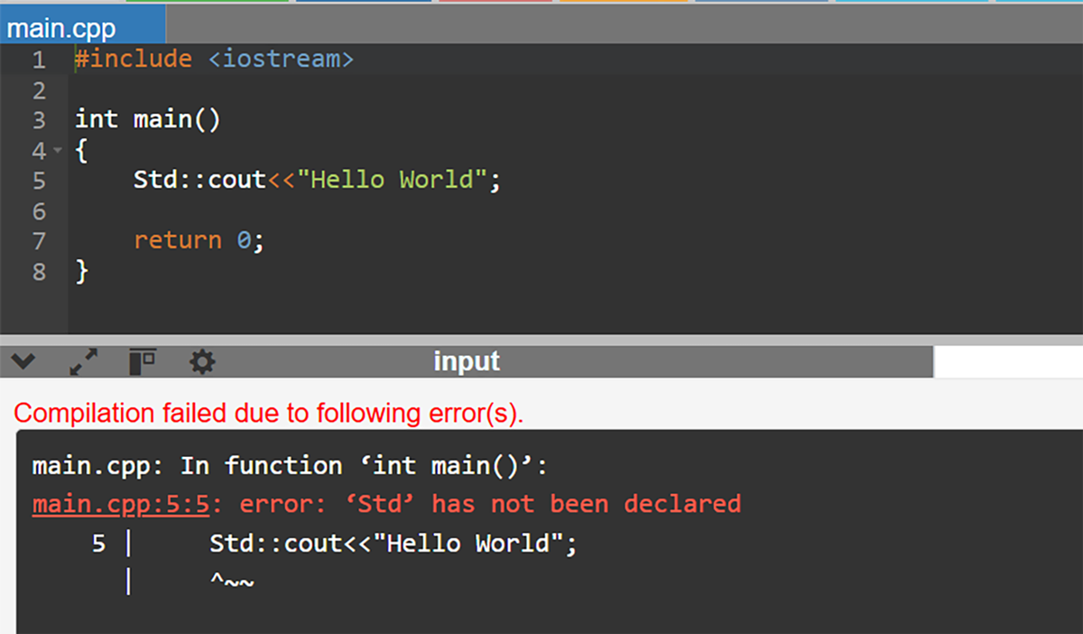 Diagnosing Compiler Errors Tutorial | Sophia Learning