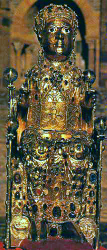 Reliquary of Saint Foy980 ADWood, gold, silver, and precious stonesConques, France
