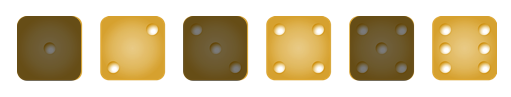 Even Numbers on Die