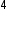 blank to the power of 4